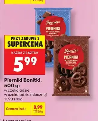 Biedronka Pierniki w czekoladzie Bonitki oferta