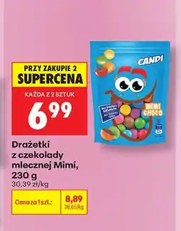 Biedronka Drażetki z czekolady mlecznej Mimi Choco oferta