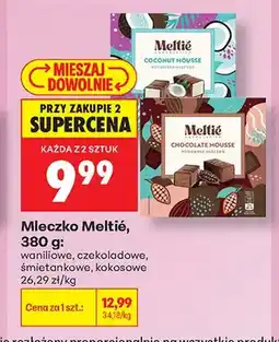 Biedronka Mleczko waniliowe Meltié oferta