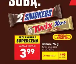 Biedronka Baton Twix Xtra oferta