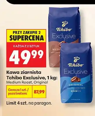 Biedronka Kawa ziarnista Tchibo Exclusive Original oferta