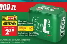 Biedronka Piwo Lech Premium 6-pak oferta