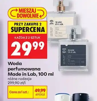 Biedronka Woda perfumowana Made in Lab 10 oferta