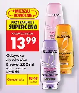 Biedronka Odżywka do włosów Elseve oferta