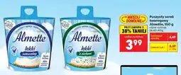 Biedronka Puszysty serek twarogowy Almette lekki z ziołami oferta