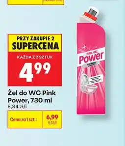 Biedronka Żel do WC Mr Magic Pink Power oferta
