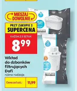 Biedronka Wkład do dzbanków filtrujących Dafi Standard oferta