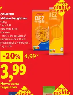 Lidl COMBINO Makaron bez glutenu oferta