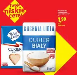 Lidl POLSKI CUKIER/ KUCHNIA LIDLA Cukier biały kryształ oferta
