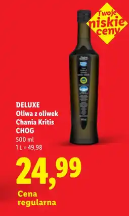 Lidl DELUXE Oliwa z oliwek Chania Kritis oferta
