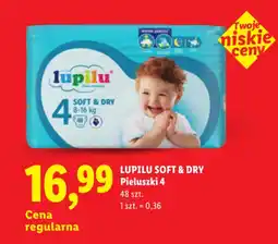 Lidl LUPILU SOFT & DRY Pieluszki 4 oferta