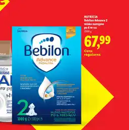 Lidl NUTRICIA Bebilon Advance 2 mleko następne po 6 m-cu oferta