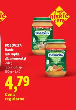 Lidl BOBOVITA Danie lub zupka dla niemowląt oferta
