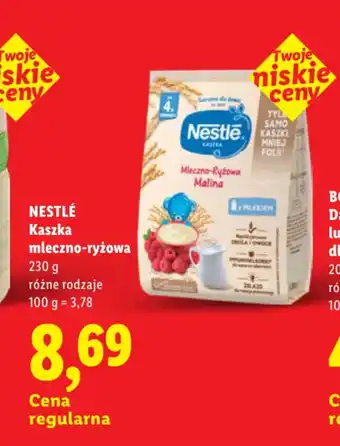 Lidl NESTLÉ Kaszka mleczno-ryżowa oferta