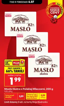 Biedronka Masło Ekstra z Polskiej Mleczarni oferta