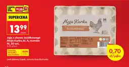 Biedronka Jaja z chowu ściółkowego Moja Kurka, kl. A, rozmiar M, 20 szt oferta