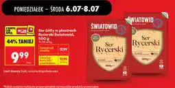 Biedronka Ser żółty w plastrach Rycerski Światowid oferta