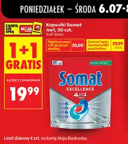 Biedronka Kapsułki Somat 4w1, 30 szt oferta