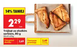 Biedronka Trójkąt ze słodkim serkiem oferta