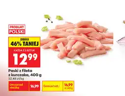 Biedronka Paski z fileta z kurczaka oferta