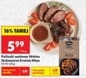 Biedronka Policzki wołowe Wolno Gotowane Kraina Mięs oferta
