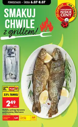 Biedronka Świeży pstrąg tęczowy patroszony, Marinero oferta