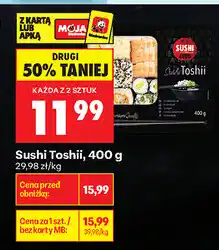 Biedronka Sushi Toshii oferta