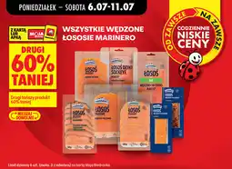 Biedronka Wszystkie wędzone łososie Marinero oferta