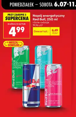 Biedronka Napój energetyczny Red Bull oferta
