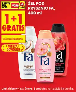 Biedronka ŻEL POD PRYSZNIC FA oferta