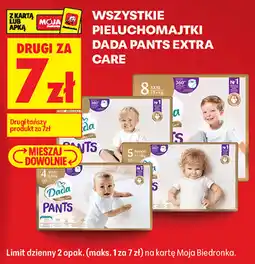 Biedronka Pieluchomajtki Dada Pants Extra Care oferta