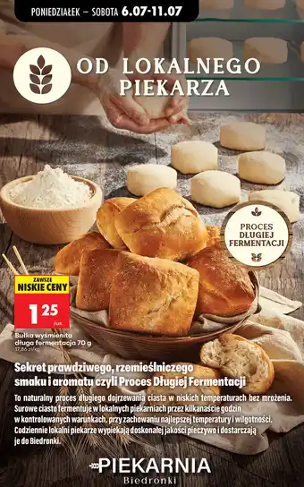 Biedronka Bułka wyśmienita długa fermentacja oferta