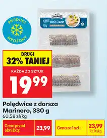 Biedronka Polędwice z dorsza Marinero oferta