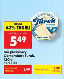 Biedronka Ser pleśniowy Camembert Turek oferta