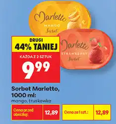 Biedronka Sorbet Marletto oferta