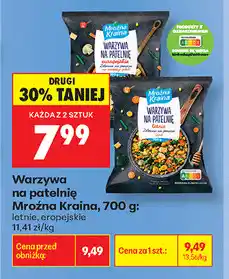 Biedronka Warzywa na patelnię Mroźna Kraina oferta