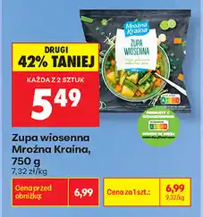 Biedronka Zupa wiosenna Mroźna Kraina oferta