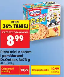 Biedronka Pizza mini z serem i pomidorami Dr.Oetker oferta
