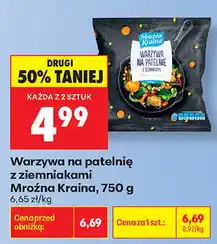 Biedronka Warzywa na patelnię z ziemniakami Mroźna Kraina oferta