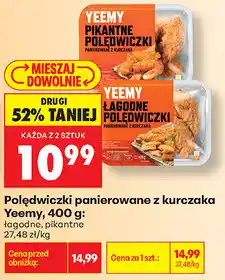 Biedronka Polędwiczki panierowane z kurczaka Yeemy oferta