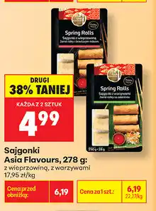 Biedronka Sajgonki Asia Flavours oferta