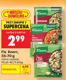 Biedronka Fix Knorr oferta