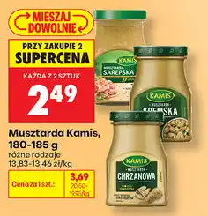 Biedronka Musztarda Kamis oferta