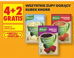 Biedronka Wszystkie zupy Gorący Kubek Knorr oferta