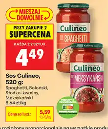 Biedronka Sos Culineo oferta