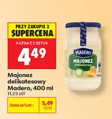 Biedronka Majonez delikatesowy Madero oferta