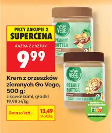 Biedronka Krem z orzeszków ziemnych Go Vege oferta