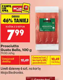Biedronka Prosciutto Gusto Bello oferta