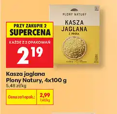 Biedronka Kasza jaglana Plony Natury oferta