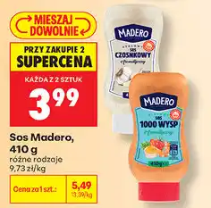Biedronka Sos Madero oferta